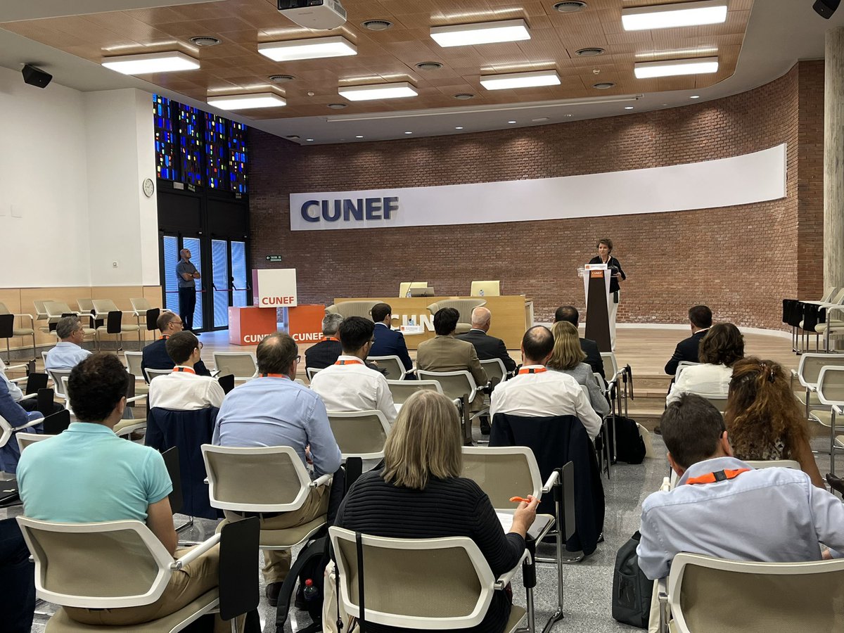CUNEF's tweet photo. ¡Comienza en #CUNEF el Congreso #Wolpertinger2022! https://t.co/lKHlSHpLhI