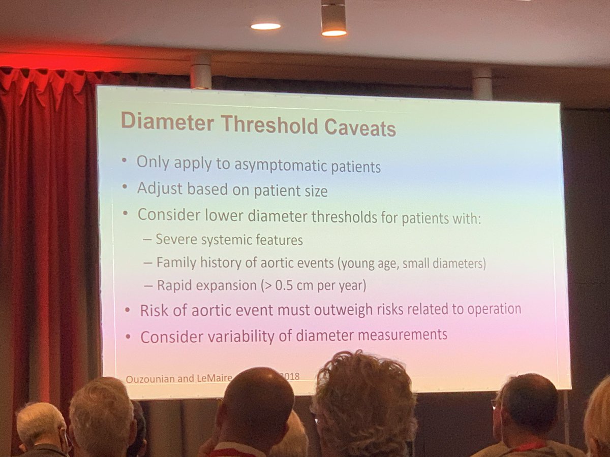 GenTACAlliance's tweet photo. Surgical cut points. Always an important topic for this audience. Todayβs presentation by @scottlemaire @bcmhouston @BCM_CTSurgery
#AortaEd
#ScienceinParis https://t.co/NJbFpkgdvs