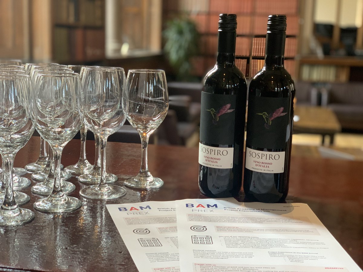 Dr Christine Unterhitzenberger (@christine_uhb) on Twitter photo The only photo I took of yesterday's <a href="/BAMprex/">#BAMprex</a> reception (sponsored by <a href="/APMProjectMgmt/">Association for Project Management</a>): a wonderful evening filled with networking, catch ups and interesting discussions with over 50 project researchers. #BAM2022 <a href="/bam_ac_uk/">British Academy of Management</a> #BAMprex The only photo I took of yesterday's <a href="/BAMprex/">#BAMprex</a> reception (sponsored by <a href="/APMProjectMgmt/">Association for Project Management</a>): a wonderful evening filled with networking, catch ups and interesting discussions with over 50 project researchers. #BAM2022 <a href="/bam_ac_uk/">British Academy of Management</a> #BAMprex