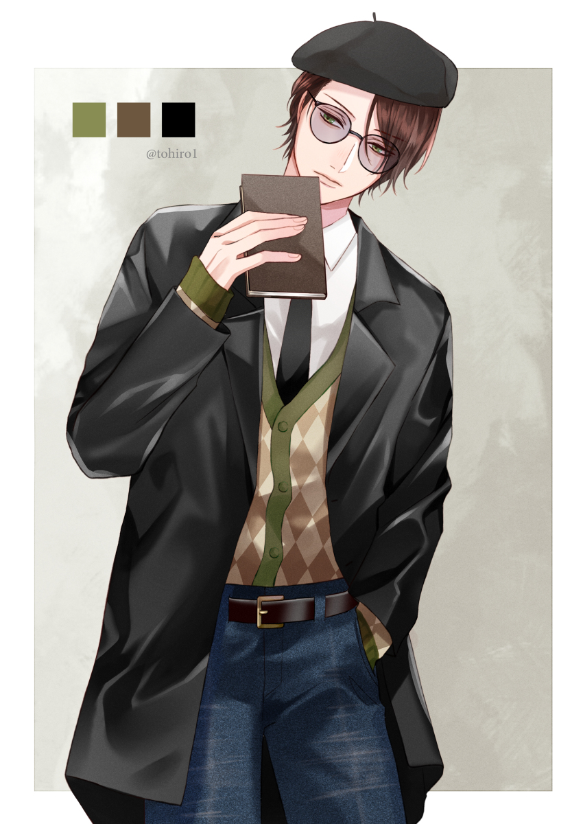 「ブリティッシュレトロな男の子たち② #オリジナル #イラスト #fashion 」|志島とひろのイラスト