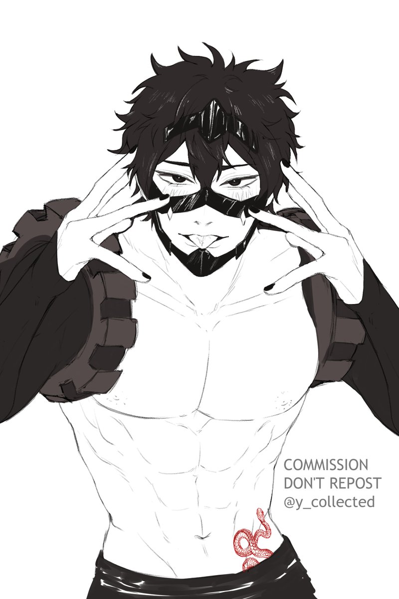 Y4_YII's tweet photo. Sketch or Black fill 🖤🤍
cms oc x Kirishima's Hero costume #ycollected https://t.co/mICQuKAmbf