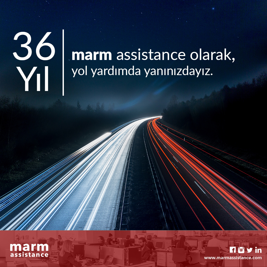 Sektör öncüsü olarak, 36 yıllık tecrübemiz ve geniş ağımız ile yol yardımda yanınızdayız

#yolyardım #roadsideassistance #assistance #asistans
