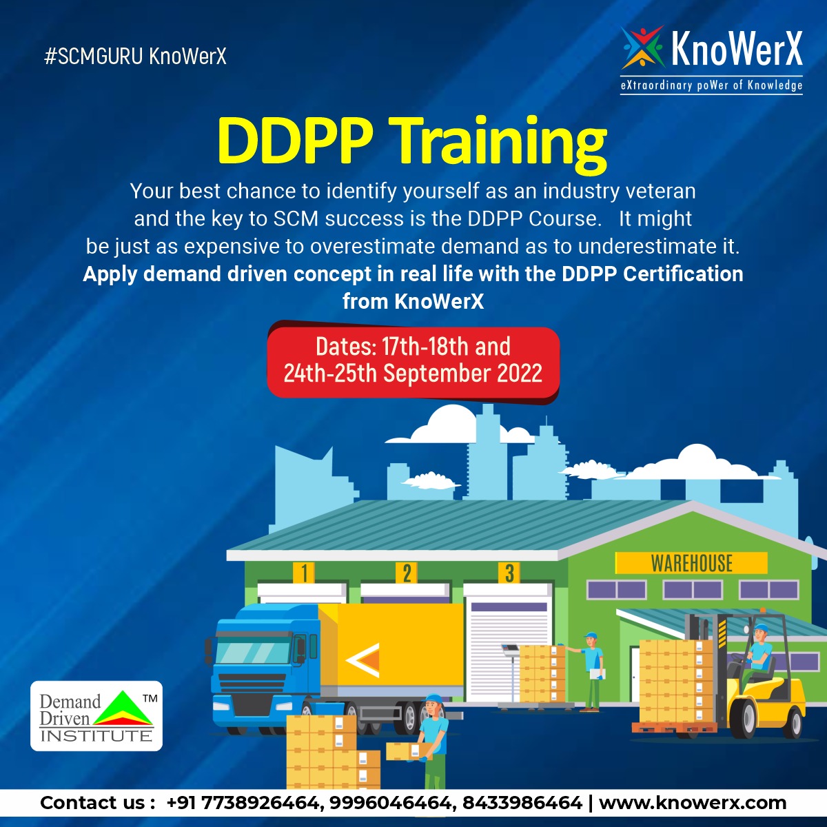 KnoWerX's tweet photo. #ddpp #enrollnow #enroll #training #trainingday #onlinelearning #supplychainmanagment #scmcourse #learning #courses #certification #scmguru #scmtalkshow #scmcourse #CPIM #SCMLearnings #SCMCareer #supplychain #knoWerX #SCMLearnings #UpliftyourCareer https://t.co/mCsLkPIvO8