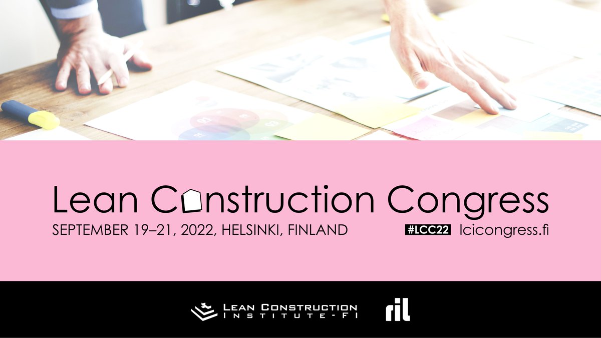 RILInsinoorit's tweet photo. Alle kolme viikkoa ja #Lean #Construction #Congress 2022 on täällä! Joko olet hankkinut lippusi? Mukana jo yli 250 osallistujaa! Tule mukaan 👉https://t.co/YHLSfuvTJ9 

#LCC22 #LCIcongress https://t.co/u3UtFfdRL5