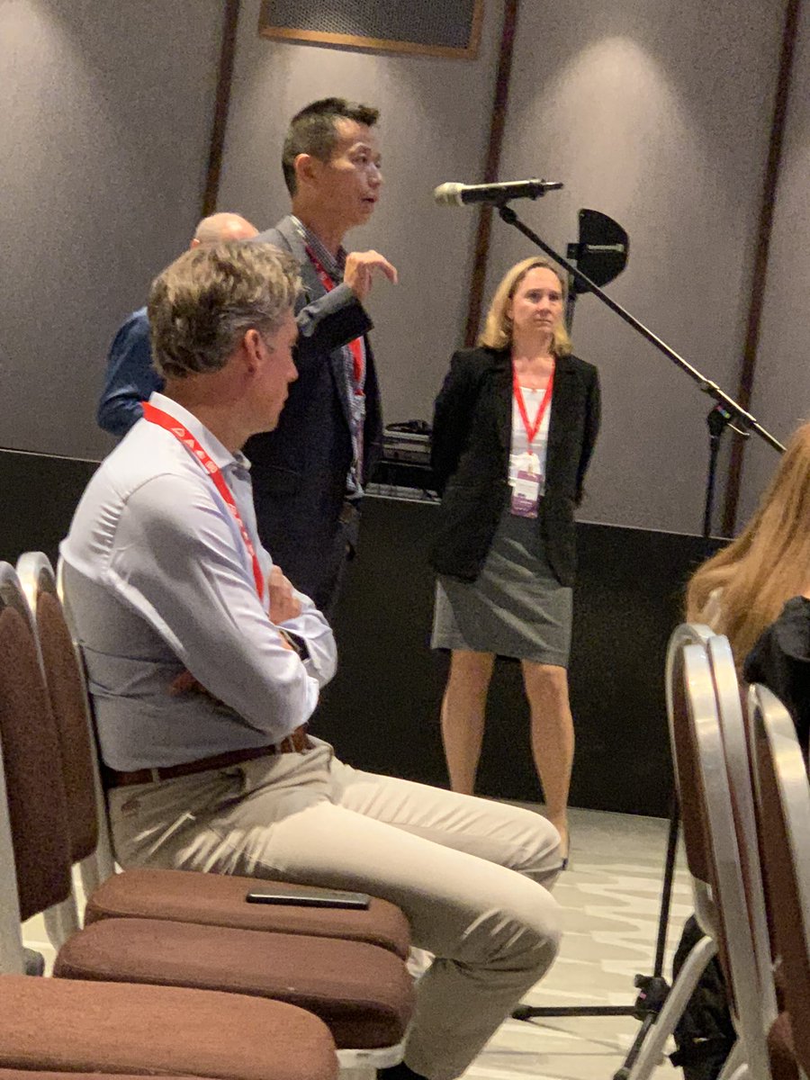 MarfanFdn's tweet photo. @BoYangMD @umichCVC weighs in on the timing of aortic surgery in non-genetic condition patients following pro-con presentations. #AortaEd #ScienceinParis https://t.co/m7Lo08Ke49