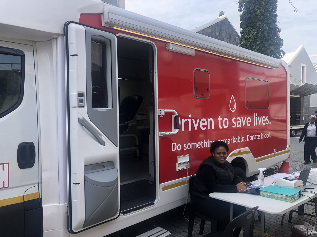 pjchudson's tweet photo. In the Greenpoint area? @The_WCBS are visiting us - come on over and donate at the bus behind our building. #DoSomethingRemarkable @capetalk @kfm https://t.co/rPNaYYY4Rp