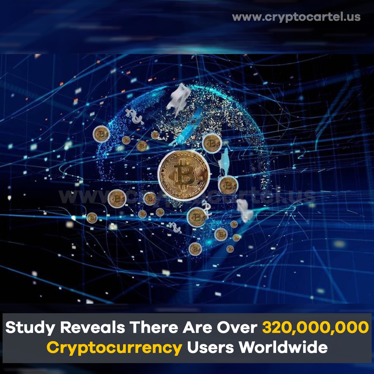 cryptocartel_us's tweet photo. A new study by digital asset payments firm shows that hundreds of millions of people around the world are using cryptocurrencies #digitalassets #blockchainrevolution #decentralized #smartcontracts #blockchains #cryptocurrencyexchange #investorsgroupfield #youngentrepreneur https://t.co/H9y8nHfZ1p