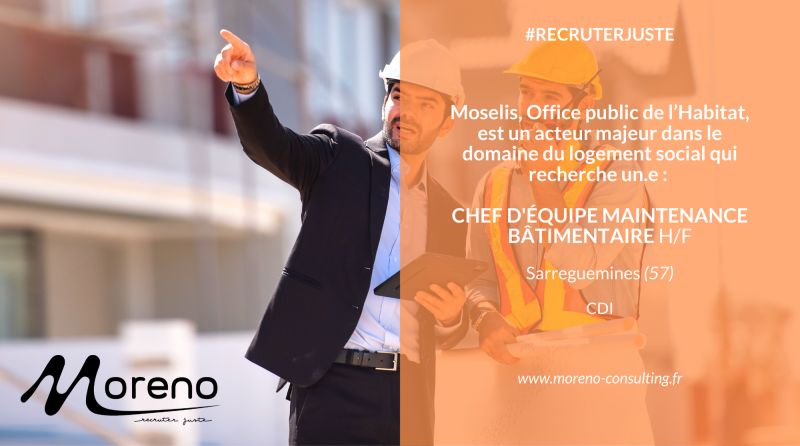 MorenoConsultin's tweet photo. Nous recrutons un Chef d'équipe maintenance bâtimentaire, n’hésitez pas à postuler !

https://t.co/E8M2pfVDI3

#cdi #recruterjuste #logements #chef https://t.co/hTj3Bx07wQ