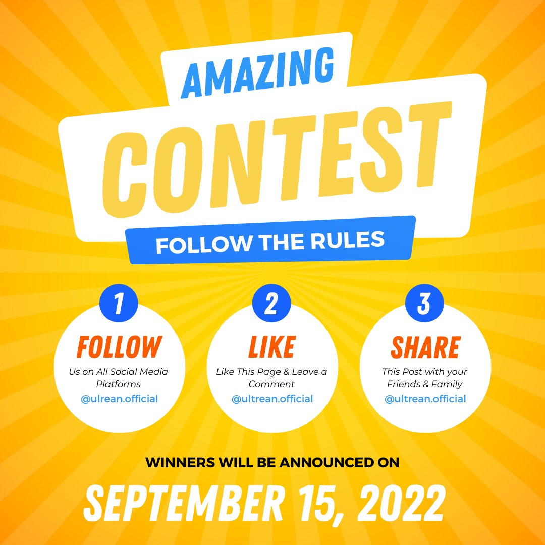 UltreanOfficial's tweet photo. Join our giveaway right now for a chance to win a FREE Ultrean Air fryer!
Complete the actions needed here:https://t.co/KDNZ0EINGL

We will randomly pick winners from the comment sections! The more friends you tagged, the more chances of winning!

This giveaway is open worldwide! https://t.co/r47NUykztr