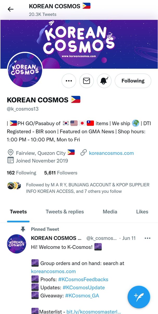 TevesJay's tweet photo. @k_cosmos13 @BTS_twt @youniverseteam @chaesooRM @maryfaeann @Jamiemiemiee
Happy birthday kookie and advance bday sa sating sept. babies rm. at kay jimin sa oct.
Stay gold and stay healthy.
Kamsalamuch sa GA at sa musika ng BTS.
@BTS_twt #KCosmos_GA https://t.co/SZNtznP5X6