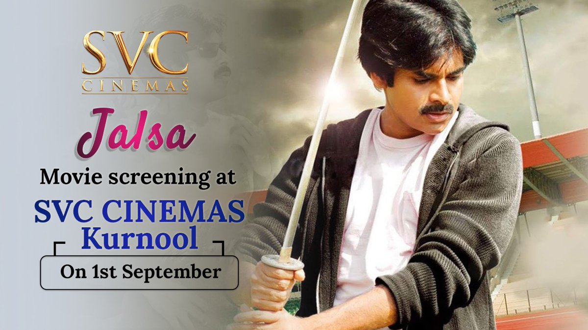kurnool_svc's tweet photo. As per Fan's request one more show added at SVC Cinemas @ 7:30pm show. Come on let's make it HOUSEFULL. https://t.co/frOBL6n84i