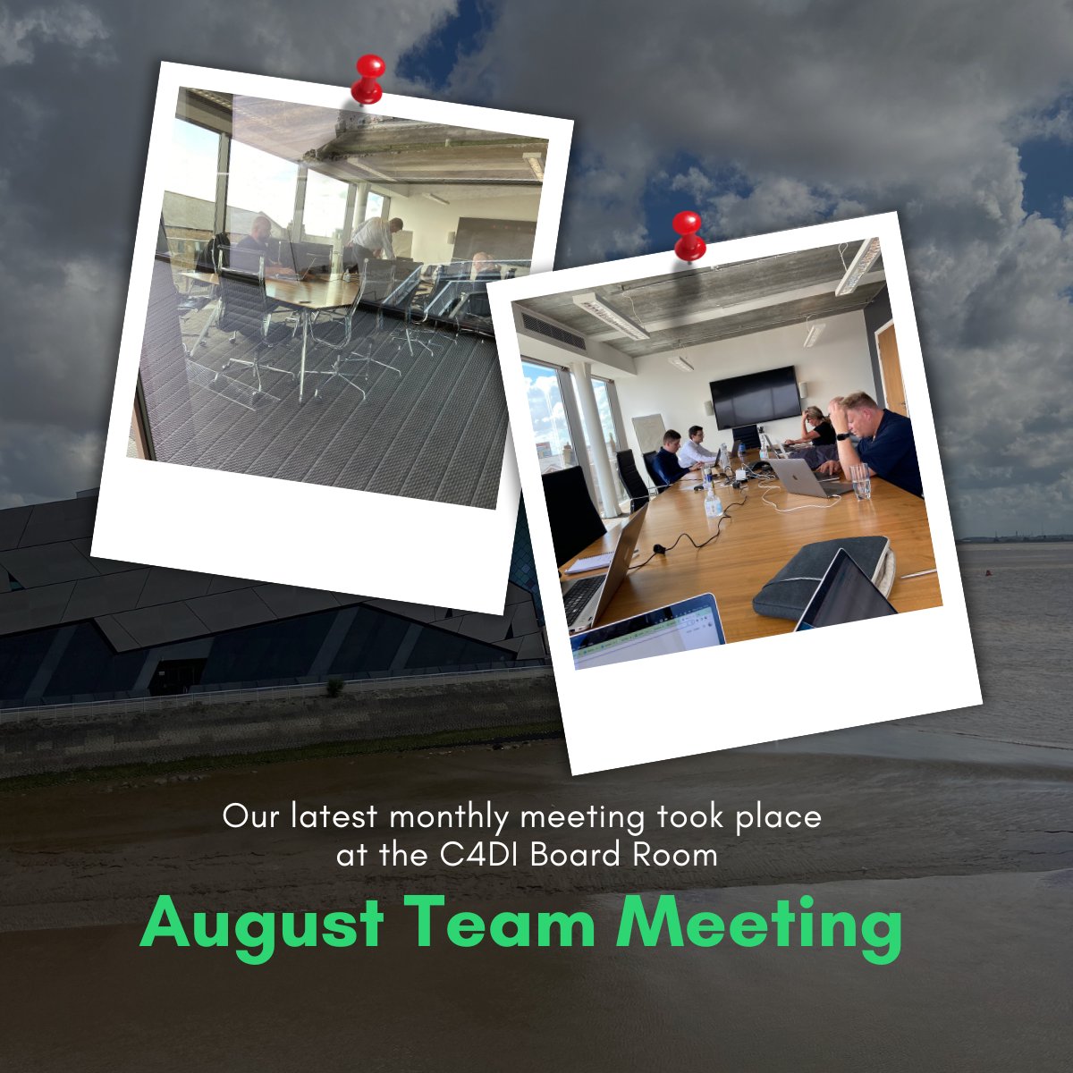 Tick9ltd's tweet photo. **Monthly Meeting**

The Tick9 August meeting was held at the @C4DIHull  boardroom. Fantastic views of @TheDeepHull and the Humber for the team to enjoy. Many thanks for your hospitality.

The team also welcomed Bartłomiej Styczyński on his first week with us, good luck to Bart! https://t.co/O133AjSEc1