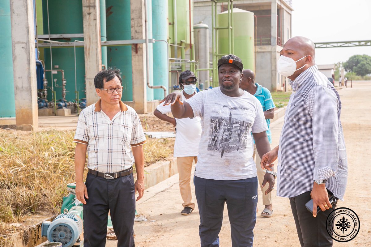 S_OkudzetoAblak's tweet photo. As Government ends NaBCo today September 1, 2022; I am delighted to announce that I have successfully negotiated with the Chinese management of Sinostone Bioethanol Manufacturing Ltd (SBML) located in my beloved North Tongu, to immediately employ all our 97 NaBCo beneficiaries. https://t.co/6Ab9p0KAeF