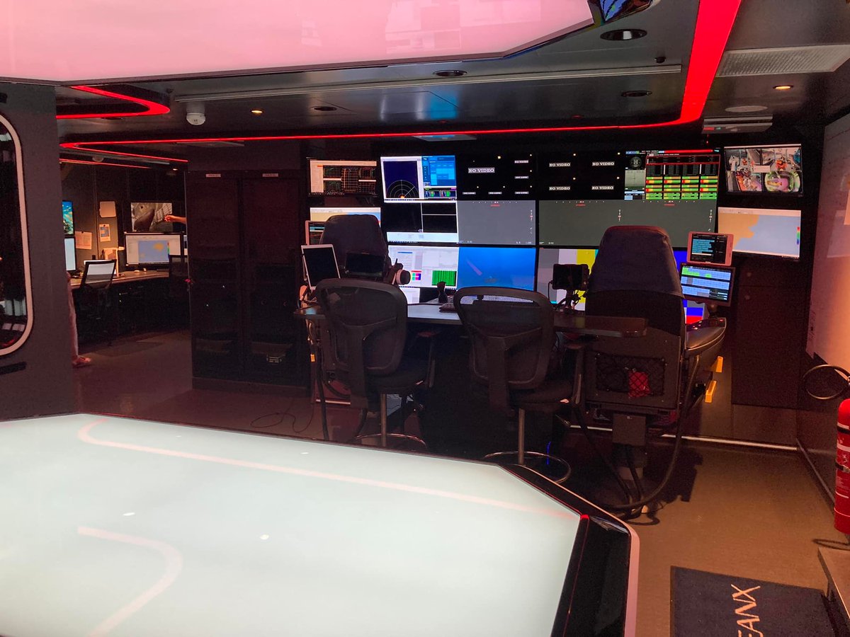 🇫🇷🇲🇨 Superbe visite du navire océanographique OceanXplorer d’<a href="/oceanx/">OceanX</a>  en escale à Monaco ! ⛴
L’occasion d’échanger sur l’expérience RAMOGE en matière d’exploration des fonds sous-marins 🐟🦞