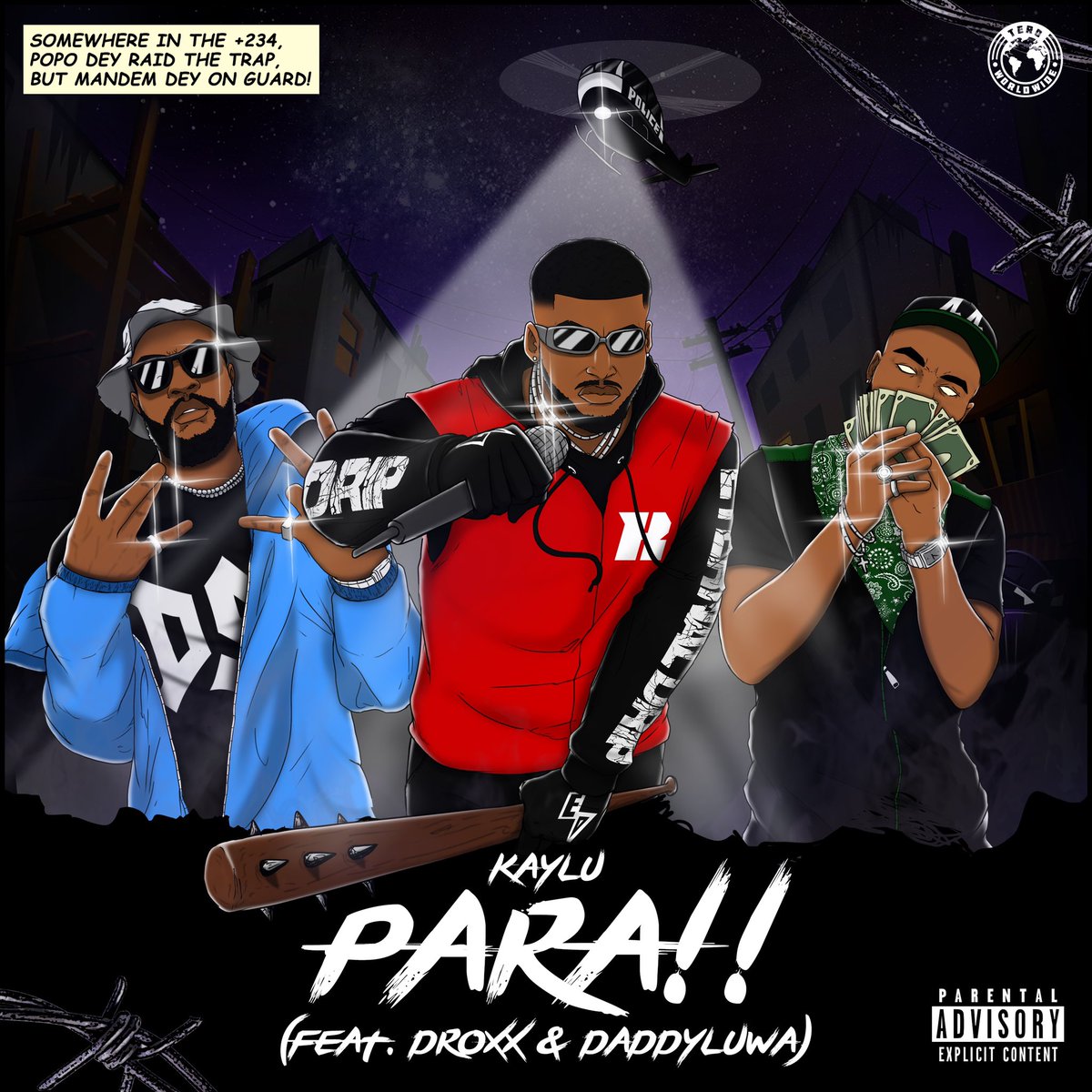 Kaylu2Hard's tweet photo. My new song #PARA ft @daddyluwa &amp; @DROXX_OFFICIALL is out now on all platforms. Stream and share aggressively #PARA 😤🔥
https://t.co/SoQaKCGMVf https://t.co/6OOfrWfrz9