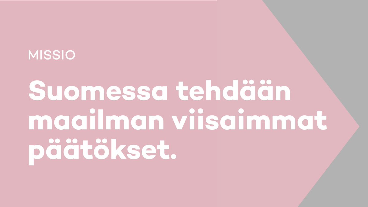 Tänään se alkaa: uusi Tieteelliset ilmiökartat -hankkeemme 🎉

Päämäärämme on, että Suomessa tehdään maailman viisaimmat päätökset. 

Mistä on tarkemmin kyse? 👇1/