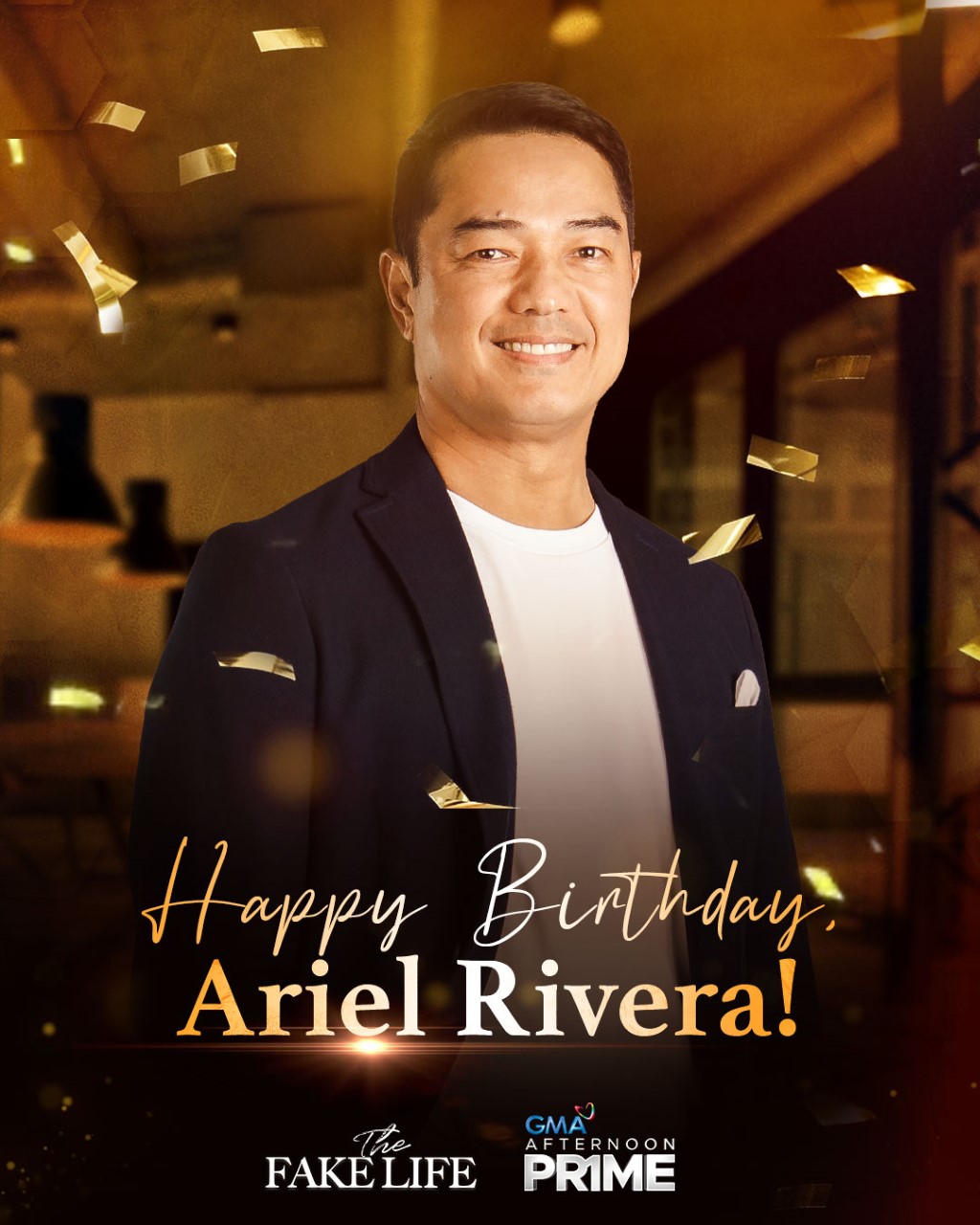 Happy birthday to a real loving and devoted father, Ariel Rivera! 

Your family loves you!  