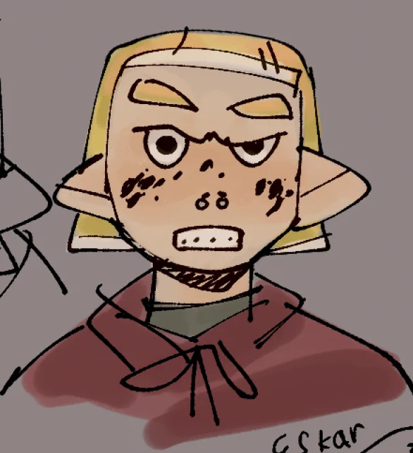 another splatoon oc doodle idk her name yet 