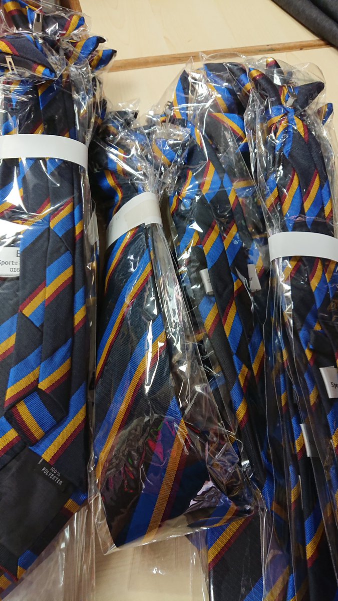 beamnewport's tweet photo. For all the last minute panic buys of @BassalegSchool1 ties. We have received a fresh delivery, so good stock ready for you. #panicover #newterm https://t.co/sQ4JFOMM4T