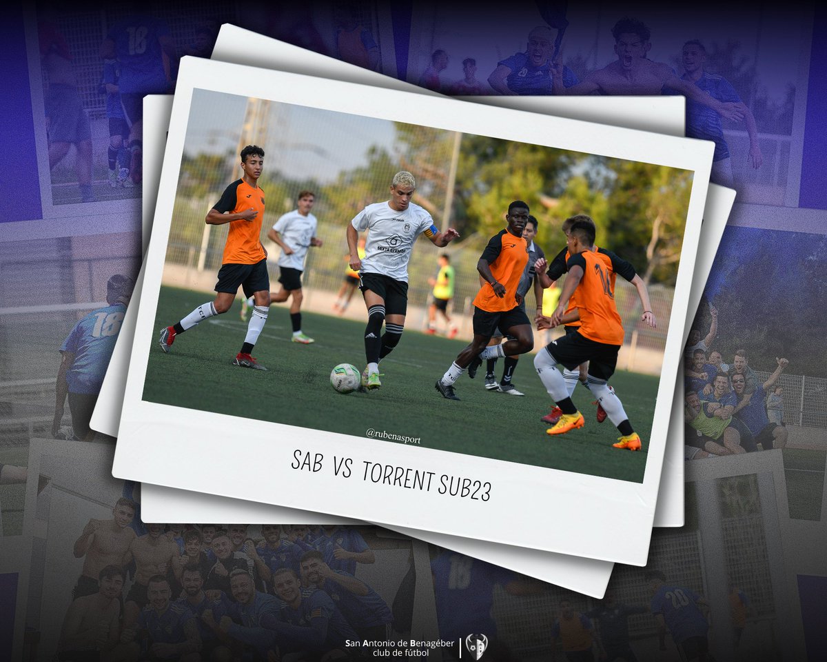 SABCF1984's tweet photo. MINI GALERÍA! Partido vs @tcf_oficial sub23 
VAMOS SAB!! 🖤💙

📷 Fotos de: @RubensPhoto 🔝🙌🏻

🤝🏼 Sponsors 
@tallerdelatapa 
@sextaavenida 

#SAB #VAMOSSAB #unpueblounailusion #SomDePreferent #SanAntonioDeBenageberCF #SABpreferente https://t.co/Pooq359fvZ