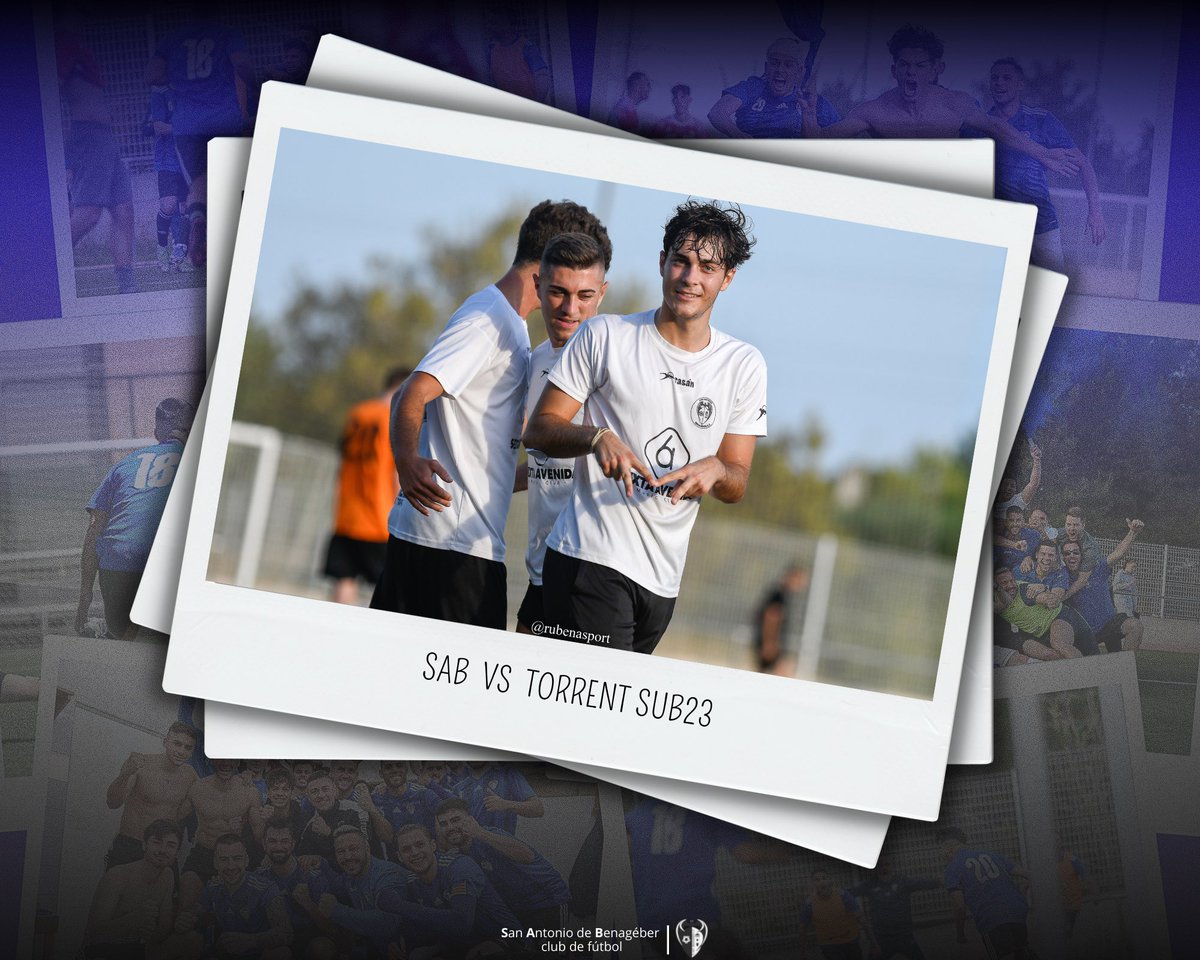 SABCF1984's tweet photo. MINI GALERÍA! Partido vs @tcf_oficial sub23 
VAMOS SAB!! 🖤💙

📷 Fotos de: @RubensPhoto 🔝🙌🏻

🤝🏼 Sponsors 
@tallerdelatapa 
@sextaavenida 

#SAB #VAMOSSAB #unpueblounailusion #SomDePreferent #SanAntonioDeBenageberCF #SABpreferente https://t.co/Pooq359fvZ