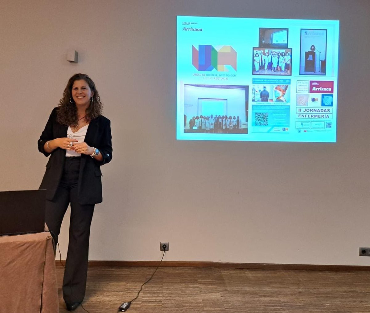 Area1Udica's tweet photo. 👩🏻‍⚕️💙Qué orgullo para la UDICA la participando de nuestra compañera @MariadoRoldan en el Congreso organizado por el Departamento de Enfermería de Pomerania Medical University  (Szczecin); por el interés en el trabajo de nuestra EGC DE PCC
@Murciasalud @AreaUnoArrixaca 
#ADNAreaI https://t.co/BqXQ564fEi