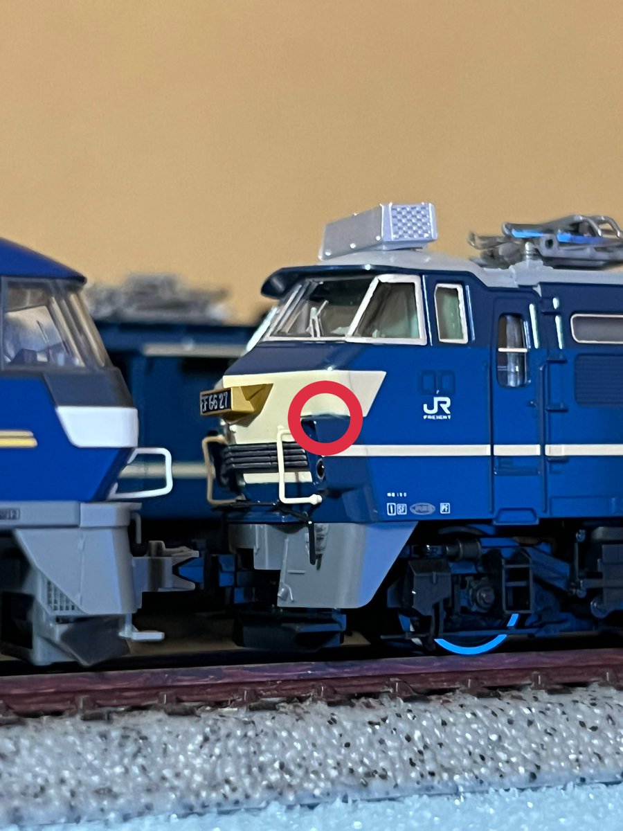 271harukatrain's tweet photo. ライトの上の塗装荒いなぁ https://t.co/eSl2iWaYtU