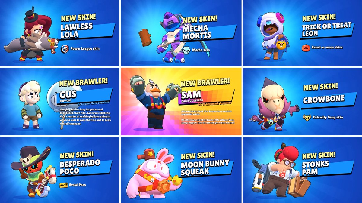 tapmobgameplay's tweet photo. New Brawlers &amp; Skins Unlock Animations!
Please check this out: https://t.co/xY4W5IrVez

#UnlockAnimations
#RobotFactory
#BrawlStars https://t.co/OkOZU09yc2