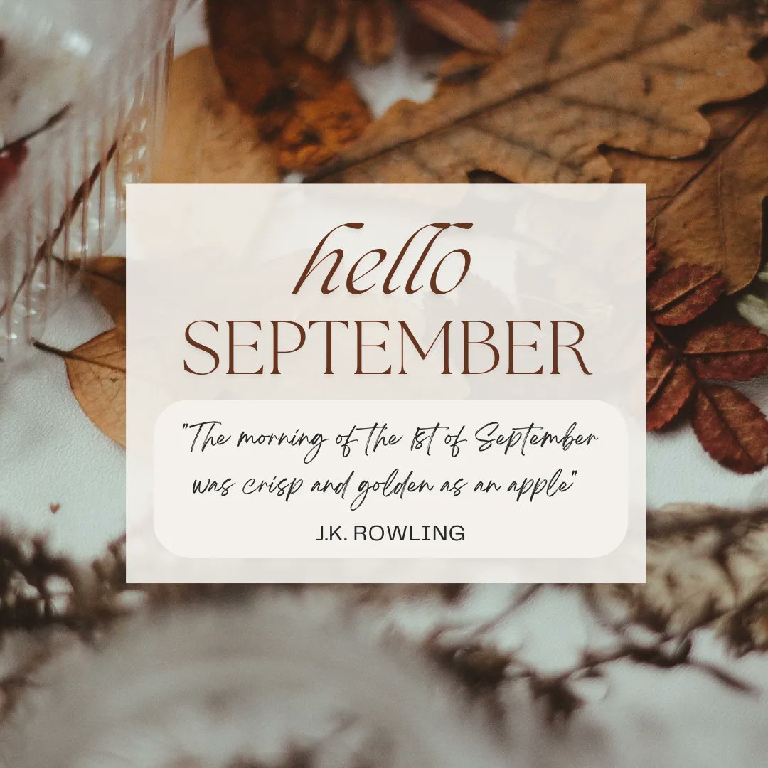 Happy new month and let the new season begin 🍁 🍂 

#newmonth #newbeginnings #backtoschool #septembertoremember
