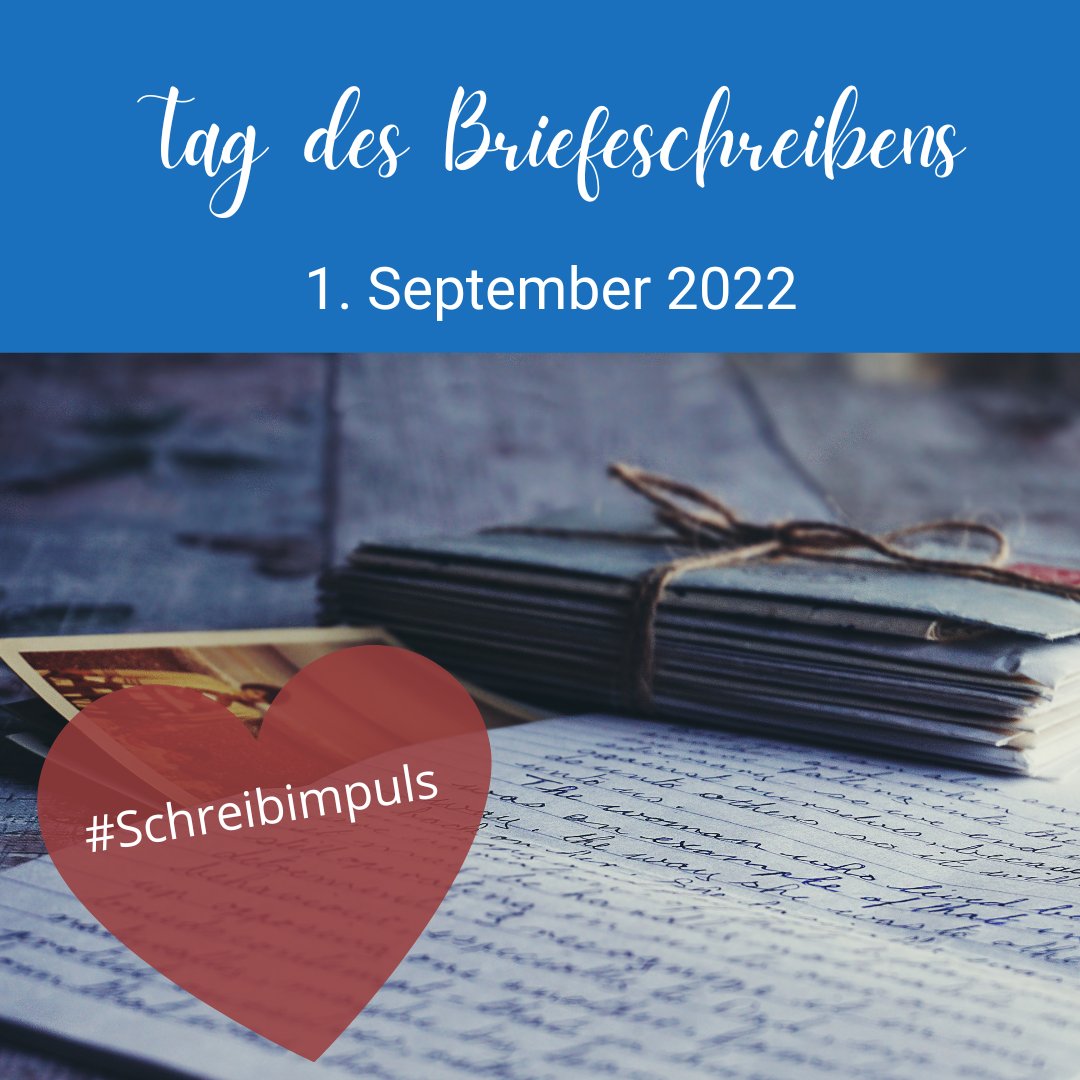 schreibfreuden's tweet image. Heute ist #TagdesBriefeschreibens! Ein guter Anlass, um mal wieder einem lieben Menschen einen Brief zu #schreiben. Oder vielleicht bekommt deine Hauptfigur überraschend Post? Was steht darin - und wie reagiert sie darauf? #Schreibimpuls