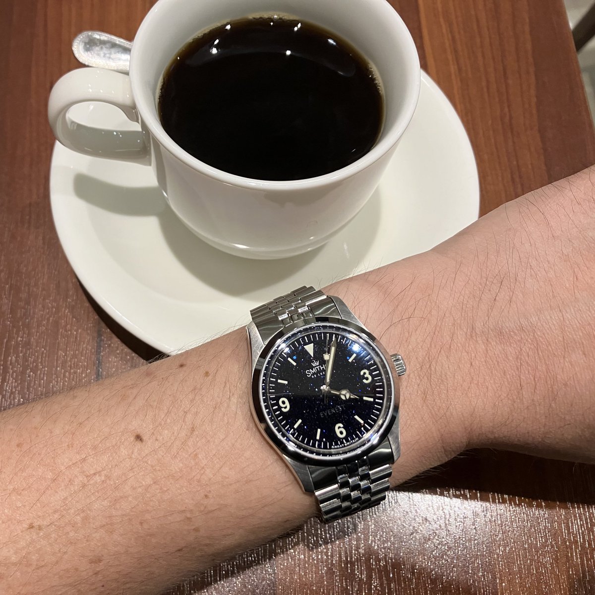 zenmai_zenmai_'s tweet photo. コーヒータイム
#smithswatch
#SMITHS
#EVEREST
#PRS25 https://t.co/0frr0UwcOs