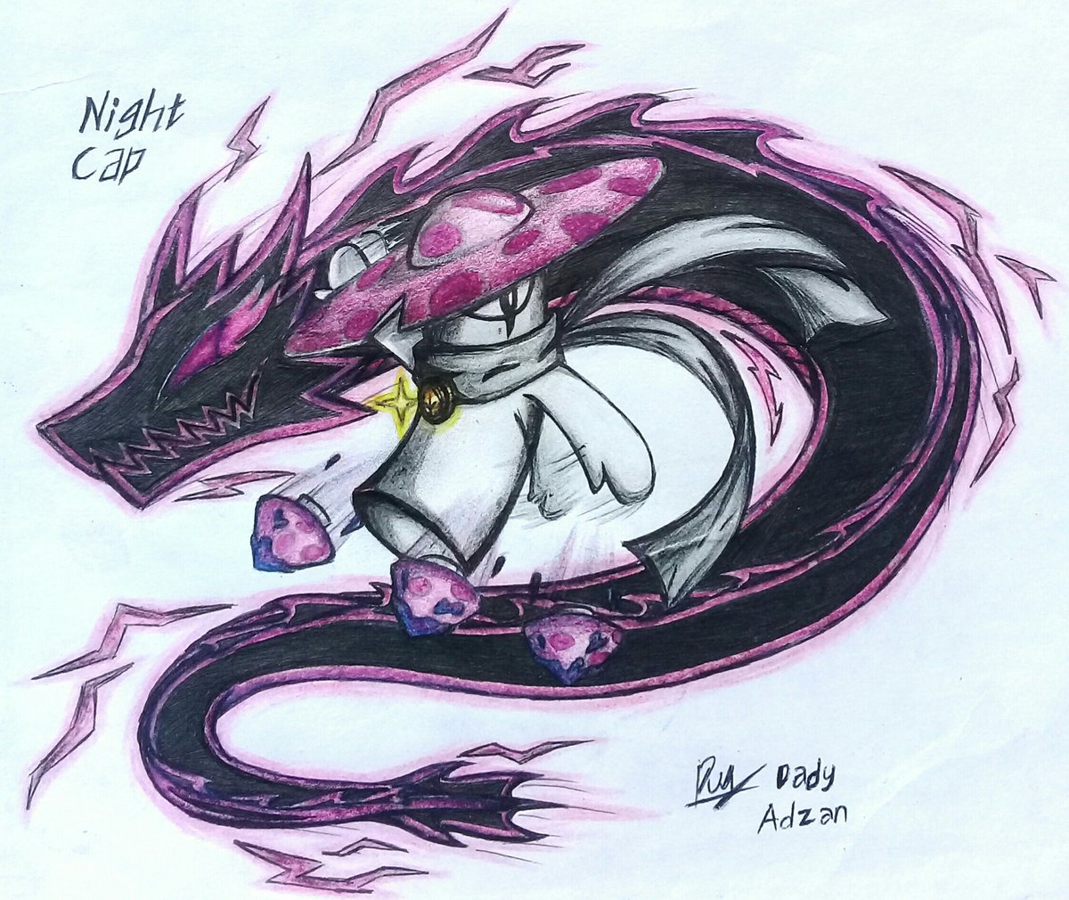 DaDyDoYT's tweet image. My Nightcap art progression. 
Our little mushroom has grown up 😏

#pvz #pvzfanart #pvzheroes #plantsvszombies #Nightcap