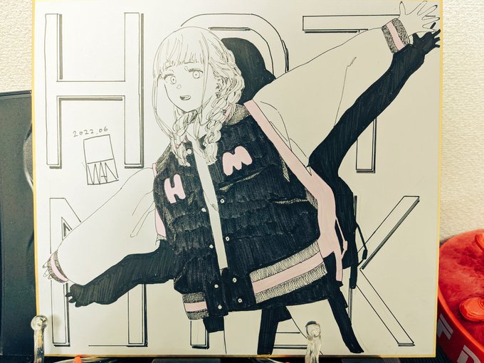 プレゼント色紙描いてますので宜しくお願いいたします。 https://t.co/nCMOzBqFjO 