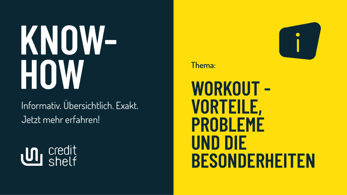 Schon gewusst? Eine Workout-Vereinbarung entsteht zwischen Gläubigern und einem Schuldner, um die Zahlungen des Schuldners zur Zufriedenheit aller Parteien zu überprüfen. Mehr zum Thema Workout erfahren Sie hier: hubs.la/Q01lldzx0