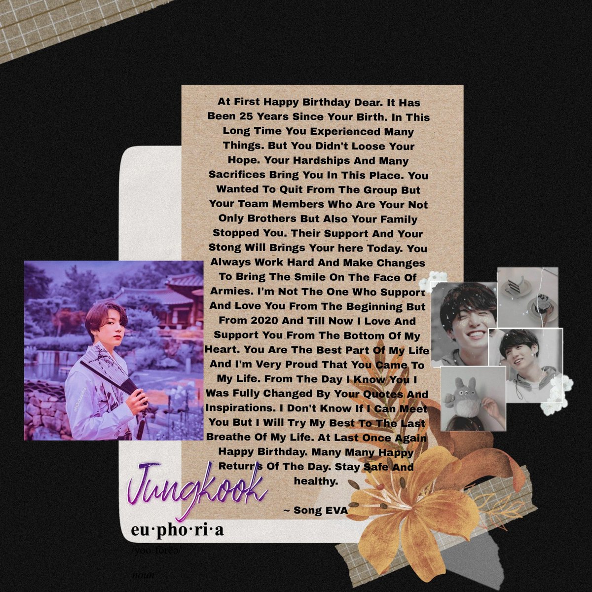 MoonChild_DHope's tweet photo. Thank you for everything #JungKook 

#JUNGKOOKDAY #HappyBirthdayJungkook https://t.co/jCOvmVPXQT