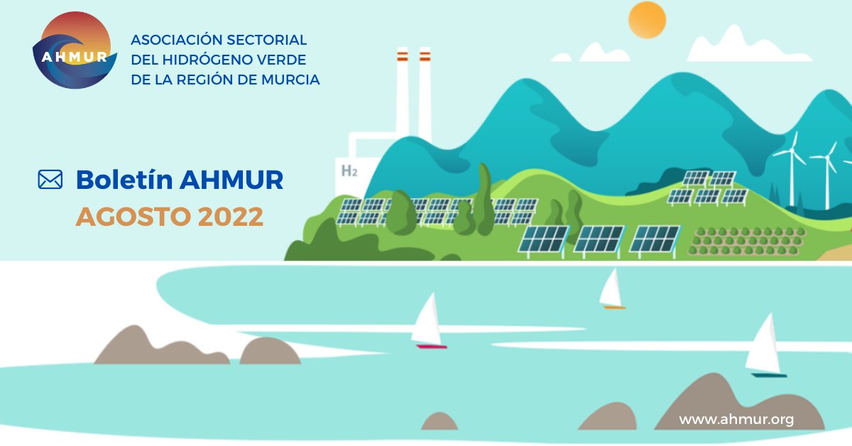 CETENMA's tweet photo. 🔵🟠 #BoletínAHMUR | No te pierdas las noticias más destacadas del sector del #hidrógeno a nivel regional, nacional e internacional en la última #newsletter de de @AHMUR_H2 🔋
🆕 https://t.co/b2jPsn2jVF
#AHMUR
#HidrógenoVerde https://t.co/UibJzIr9P9