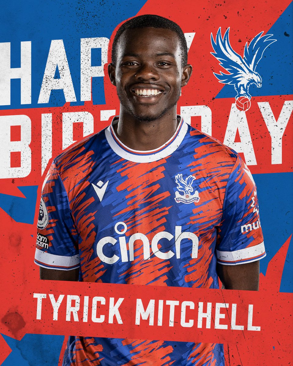 CPFC's tweet photo. Wishing @MitchellTyrick a very Happy Birthday today 🥳

What's your favourite ™️ memory?

#CPFC https://t.co/big25RDsi3