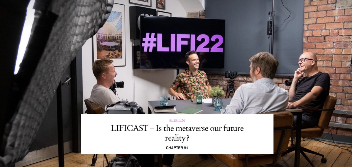 WakeExpress's tweet photo. Is the metaverse our future reality?
Watch new @LeedsIntFest #LIFICAST with @johnnyianson ft @crampey, Andrew McKinlay & Andrew Douthwaite by @Chapter_81 + buy tickets for Sept 22-25 #LIFI22 festival at https://t.co/a7d2yFYi1k
More at https://t.co/zD3oVes2Dj @LeedsBID #ad https://t.co/ftdGxlYUlQ