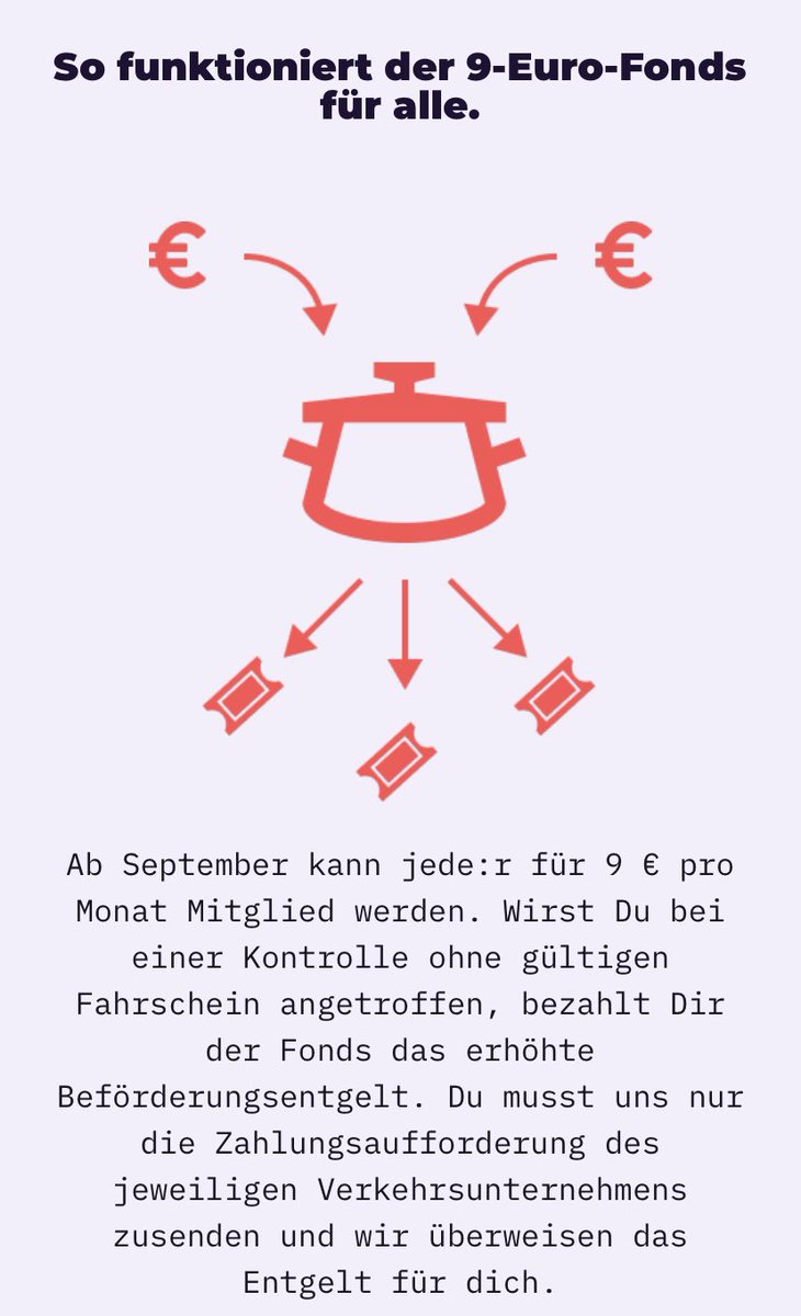 😲 Der @9EuroFonds hat nach nur 24 Stunden fast 15.000 Follower 🎉.
🚍 So viele Menschen wollen, dass das #9EuroTicketbleibt.