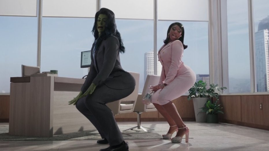 Megan Thee Stallion joins the MCU as herself on the third episode of #SheHulk