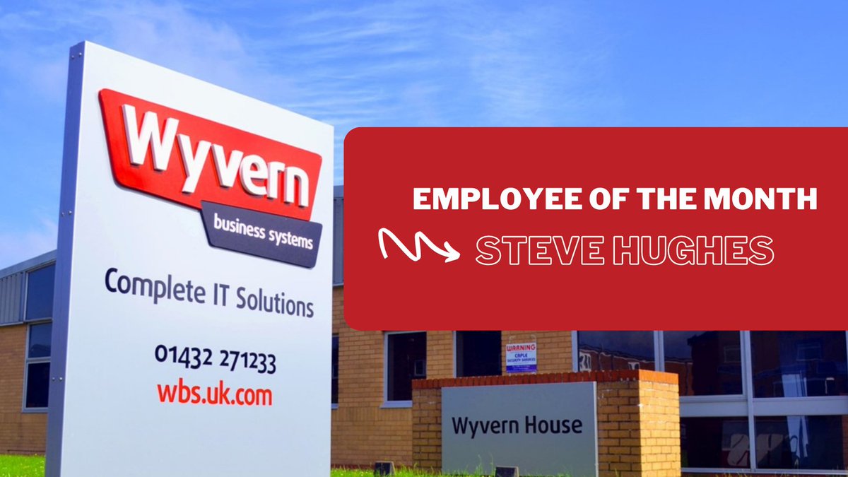 Employee of the Month - Steve Hughes - 
For his continued hard work for WBS in the areas of Ergonomics and Training and for receiving excellent customer feedback.
Congratulations Steve
#work #training #employeespotlight