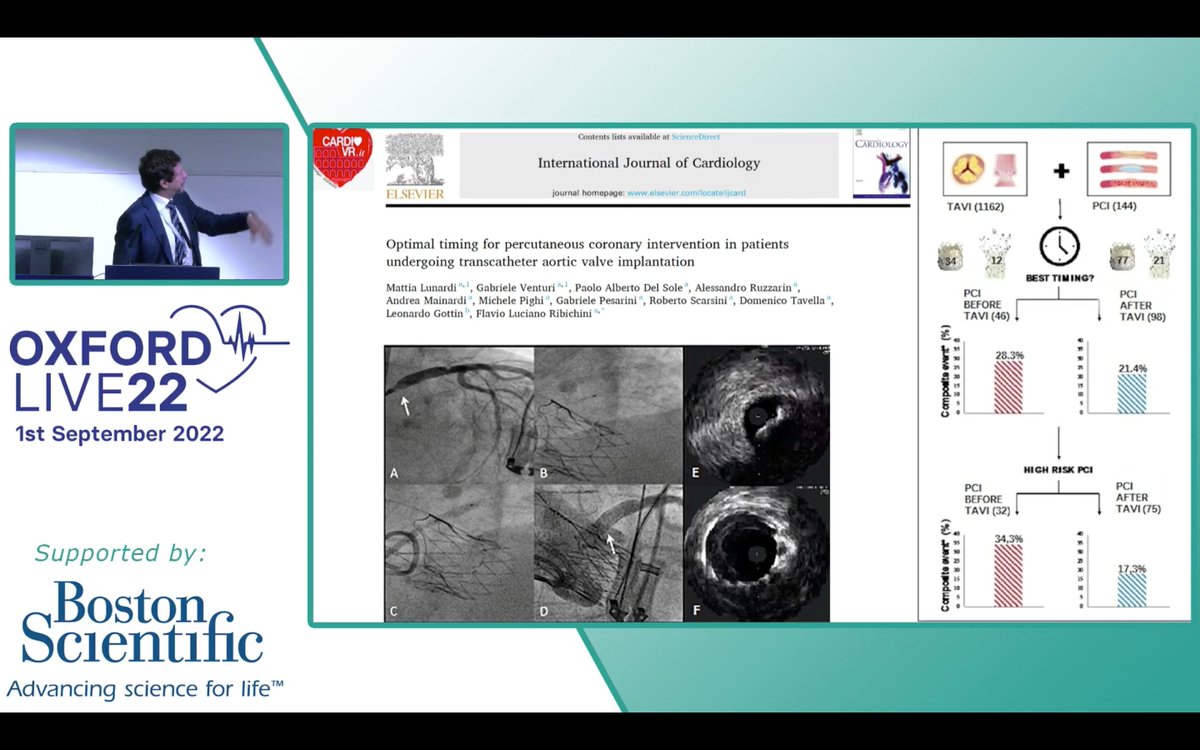 #OxfordLIVE22 PCI before #TAVI <a href="/JenARossington/">Jenny Rossington</a>