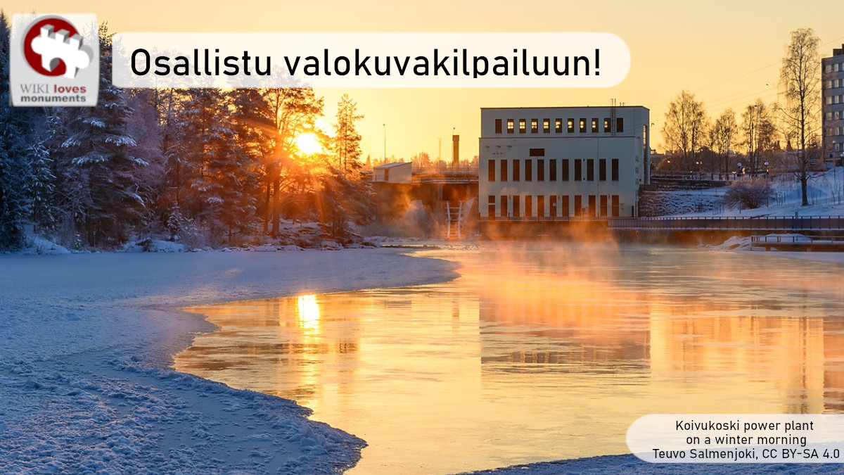 Museovirasto's tweet photo. #WikiLovesMonuments-valokuvakilpailu alkaa tänään! Minkä rakennuksen, maiseman tai ympäristön haluaisit säilyvän tuleville sukupolville? #wlmSuomi
Lisätietoa: https://t.co/l460gs2mox https://t.co/UID4LMCM0E