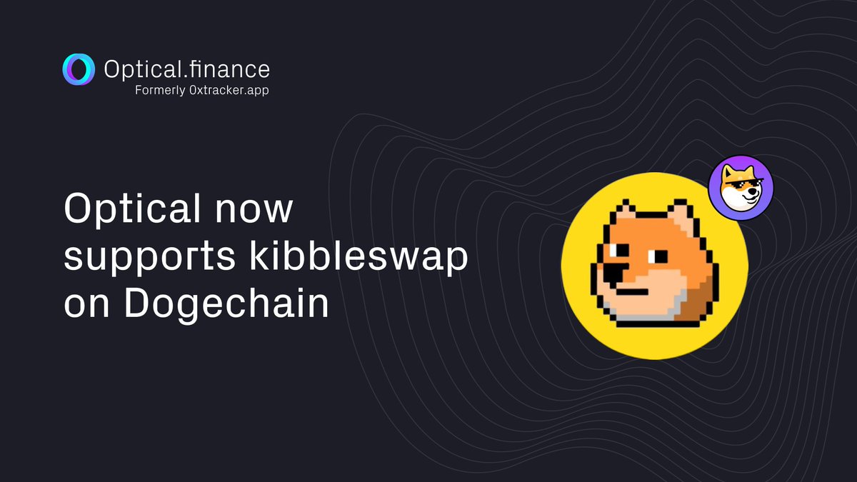 Optical Finance (Formerly 0xtracker.app) tweet media