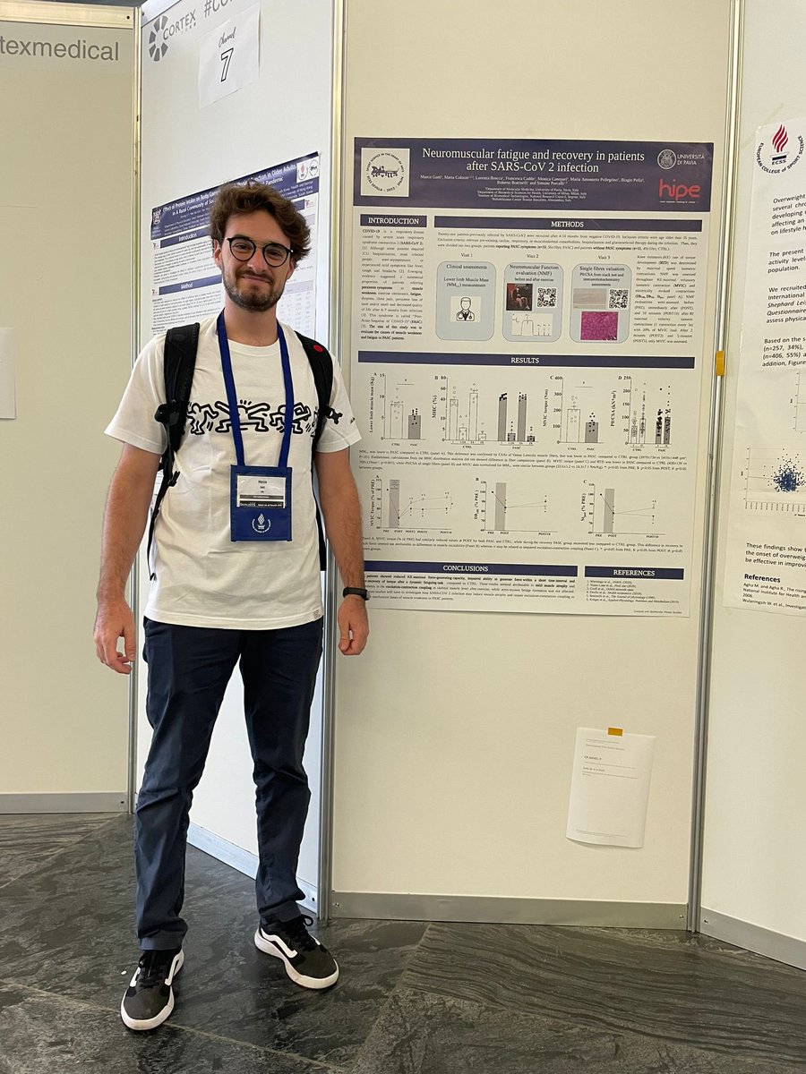 HIPElab (@hipe_lab) on Twitter photo Today <a href="/Marco_gatt/">Marco Gatti</a> will present some data about fatigability in PASC patients during the poster session (CP-MH01-9, from 17:45). It is his first <a href="/ECSSCongress/">ECSS Seville 2020</a> appearance, so please pass by and let him enjoying this experience ๐ช๐ Today <a href="/Marco_gatt/">Marco Gatti</a> will present some data about fatigability in PASC patients during the poster session (CP-MH01-9, from 17:45). It is his first <a href="/ECSSCongress/">ECSS Seville 2020</a> appearance, so please pass by and let him enjoying this experience ๐ช๐