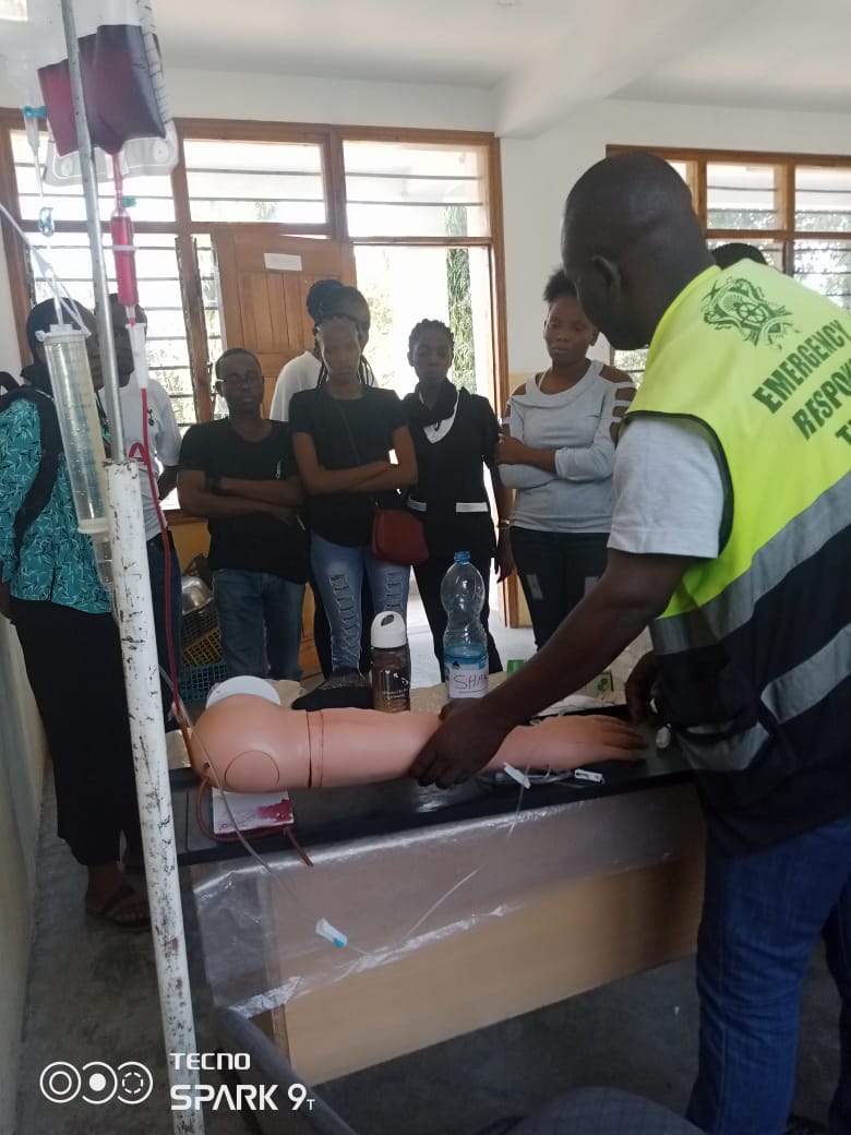 Curbing Drugs and Substance abuse prevention cannot be conducted independent of Medical and basic first aid Knowledge. Our Coalition member @goat_wa has dedicated his time to learn and refer other youth for first aid training at @StJohnKenya 
@CADCA 
@sylvestersaiti 
@mmushahame