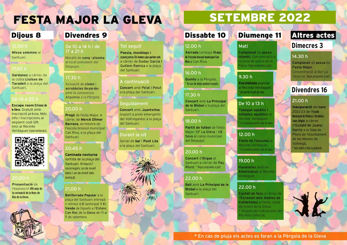 masies_voltrega's tweet photo. Tot a punt per a la #FestaMajor de #LaGleva 2022 de dijous 8 a diumenge 11 de setembre

Us hi esperem!

https://t.co/TI86lOAZyu

#lesMasiesdeVoltregà #LMV #CulturaLMV #FMGleva #FMGleva2022 https://t.co/hCBBfjkMSx