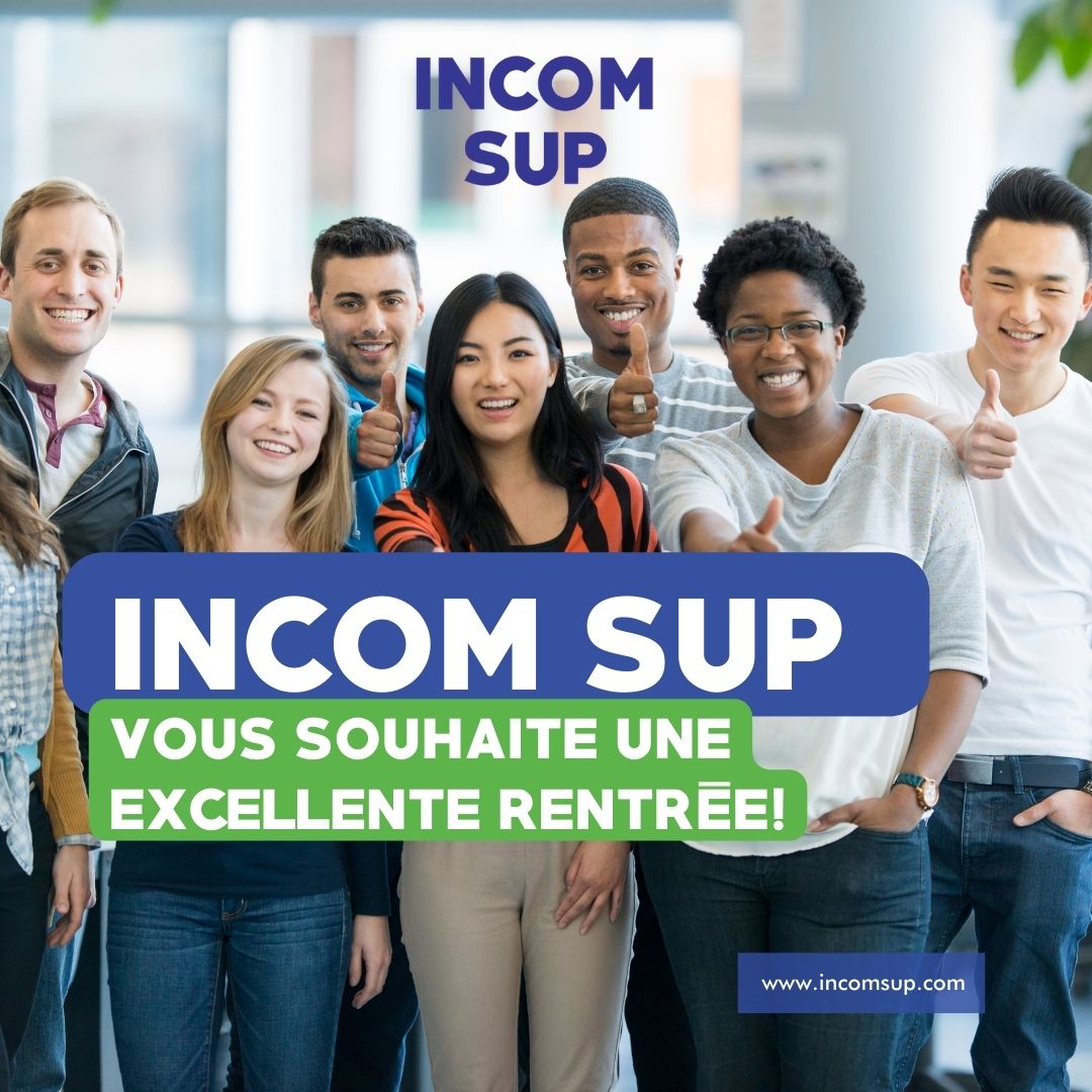 Incomsup's tweet photo. A tous ceux qui reprennent l’école, nous vous souhaitons une excellente et heureuse année.#RentreeScolaire  #INCOMSUP #motivation #Perseverance https://t.co/4d32X1BrNl
