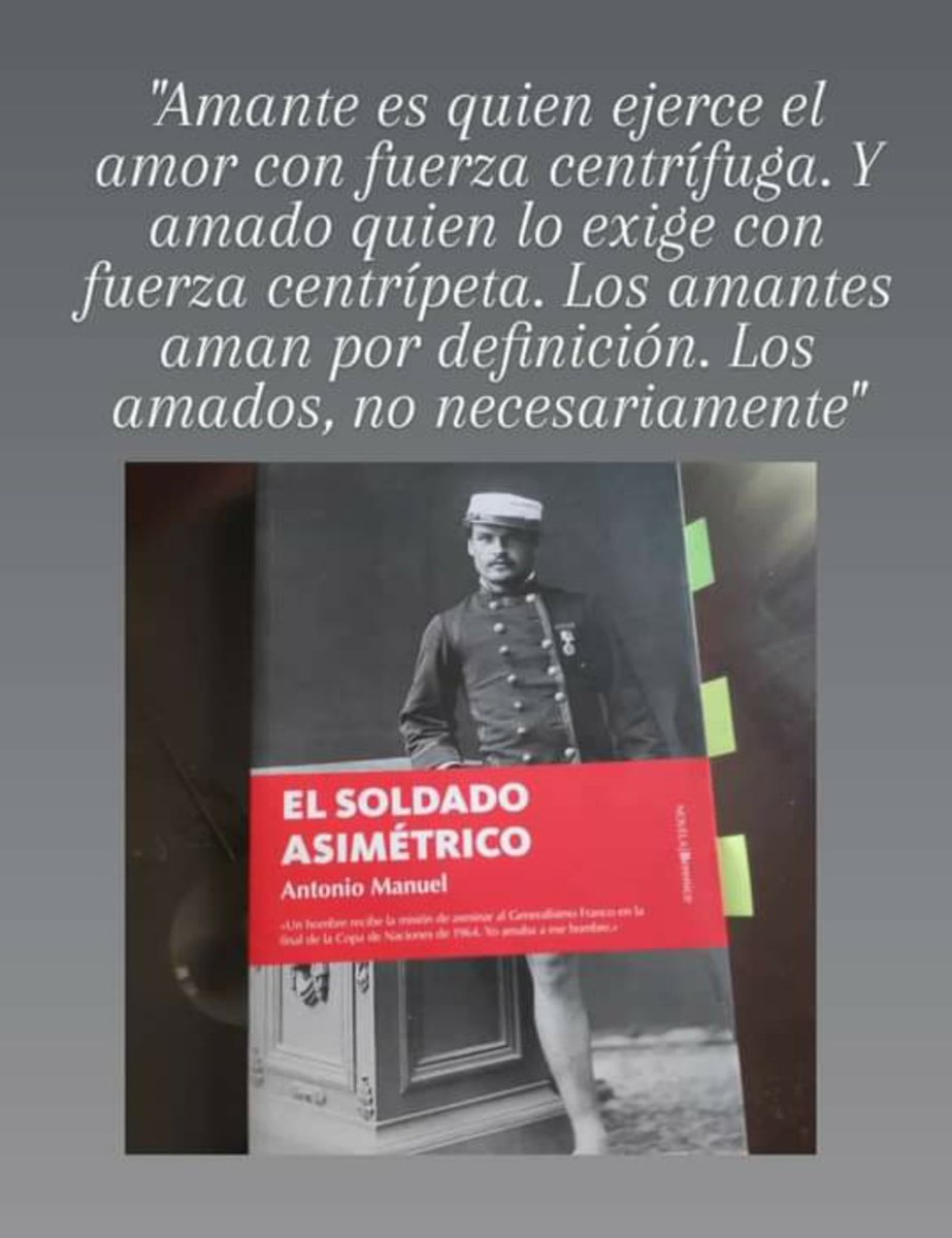 "El soldado asimétrico" pretende ser una radiografía del alma humana en mitad de la guerra. Un tratado del amor como bálsamo y veneno. Me pasé media vida para escribirlo. Y todavía me duele y me consuela recordarlo. Puedes pedirlo en tu librería más cercana. Cuídate al leerlo.