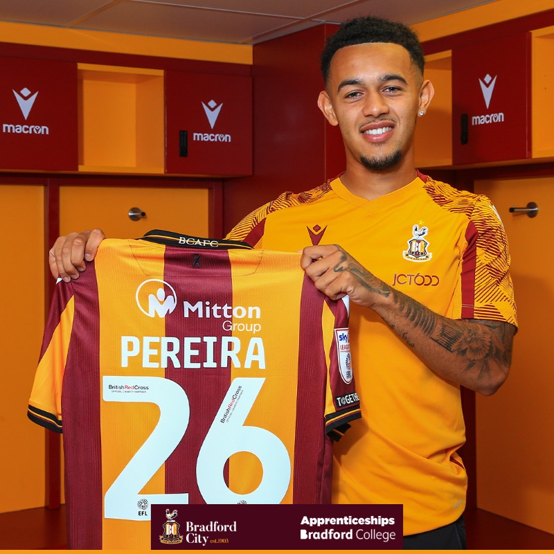 officialbantams's tweet photo. 📰 BREAKING NEWS | We are delighted to announce the signing of @dion_pereira10, who returns to #BCAFC on a season-long loan from @LutonTown!